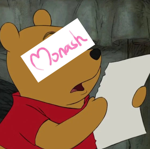 Monash confession page